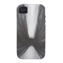 Batte noire (réalisme surréaliste) coque Case-Mate iPhone 4