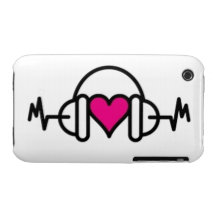 Battements de l'amour coques iPhone 3 Case-Mate