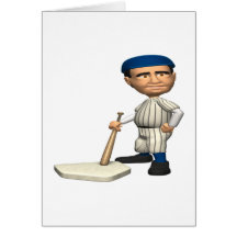 Batter Greeting Card