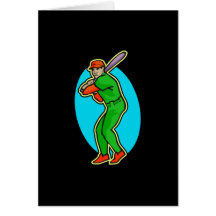 Batter up greeting cards