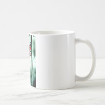 battered and torn coffee mug