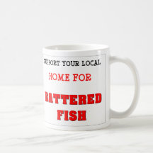 battered fish mug