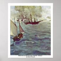 Battle Between The Kearsarge "And The" Alabama "" Posters