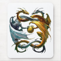 Battle Dragons Mousepad