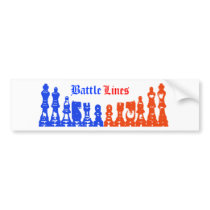 Battle Lines bumper stickers