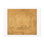 Battle of Fort Sumter - Civil War Panoramic 3 Postcards