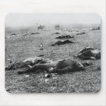 Battle of Gettysburg ~ Harvest of Death July 1863 Mousepad
