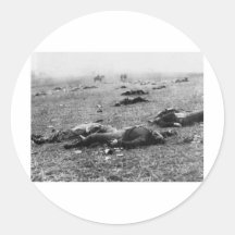 Battle of Gettysburg ~ Harvest of Death July 1863 Sticker
