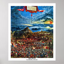 Battle Of Issus By Altdorfer, Albrecht Print