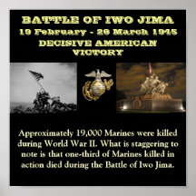 BATTLE OF IWO JIMA POSTERS
