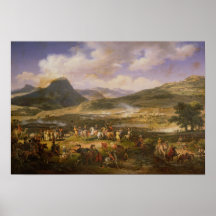 Battle of Mount Thabor, 16th April 1799, 1808 Print