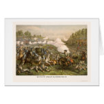 Battle of Opequan by Kurz and Allison 1864 Greeting Card