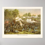 Battle of Wilson's Creek by Kurz and Allison 1861 posters