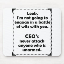 Battle of Wits CEO Mousepad