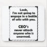 Battle of Wits CEO Mousepad