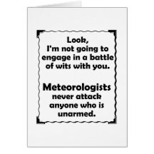 Battle of Wits Meteorologist Cards