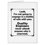 Battle of Wits Quality Engineer Cards