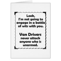 Battle of Wits Van Driver Card