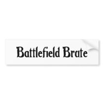 Battlefield Brute Bumper Sticker