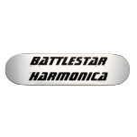 BATTLESTAR HARMONICA SKATE DECK