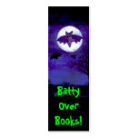 Batty Over Books! Bookmark Business Card