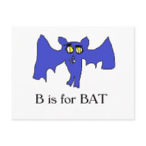 Batty Postcard