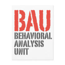 BAU Behavioural Analysis Units
