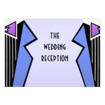 Bauhaus Tuxedo - LBV (Reception) Personalized Invitations