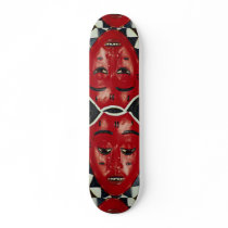 Baule mask, Ivory Coast Skateboard Deck