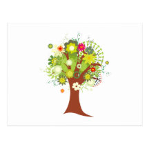 Baum tree postkarte