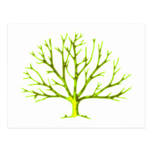 Baum tree postkarte