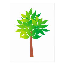 Baum tree postkarte