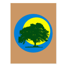 Baum tree postkarte