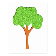 Baum tree postkarte