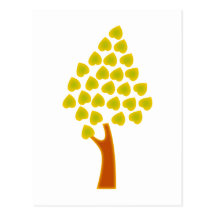 Baum tree postkarte