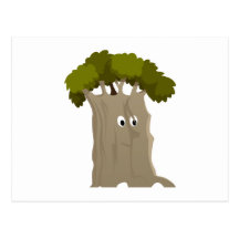 Baum tree postkarte