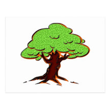 Baum tree postkarten