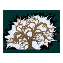 Baum tree postkarten