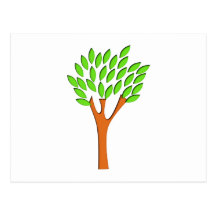 Baum tree postkarten