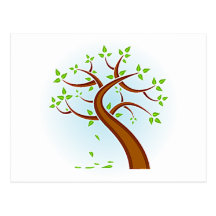Baum tree postkarten