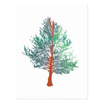 Baum tree postkarten