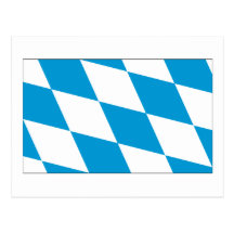 Bavaria Flag Bavarian Flag Gift Postcard