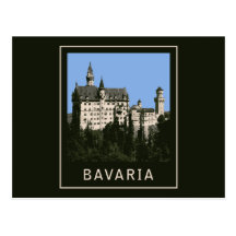 Bavaria Neuschwanstein Postcard