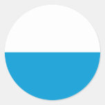Bavaria (Striped), Germany flag Stickers