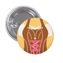 Bavarian Dirndl Corsage Button