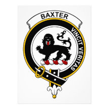 Baxter Clan Badge Announcements