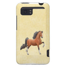 Bay American Saddlebred Horse HTC Vivid Tough Case HTC Vivid Cases