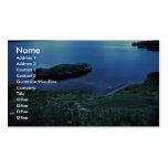 Bay and Wildflowers in Summer Business Card Template