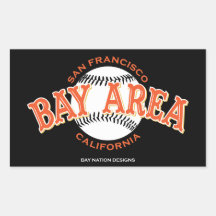 Bay Area SF Rectangular Stickers