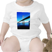 Bay Bridge Northern California San Francisco Rompers